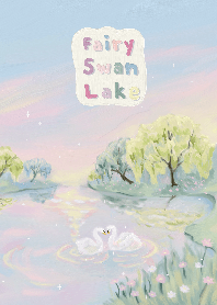 Fairy swan lake