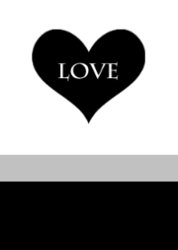 LOVE HEART -BLACK-