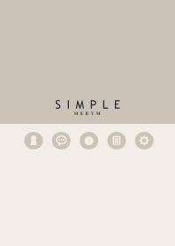SIMPLE ICON-BROWN- 11