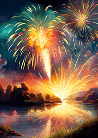 Beautiful Fireworks Theme#439