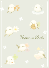 green Happy Long-tailed Titmouse 05_2