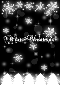White snow Christmas
