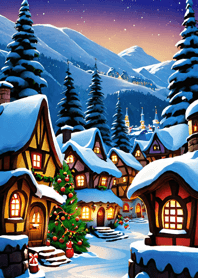 Merry Christmas-snow season 6aC274