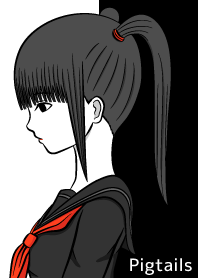 ツインテールの少女
