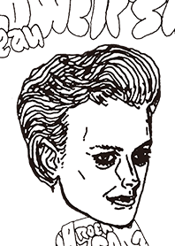 Rock Guitarist black and white