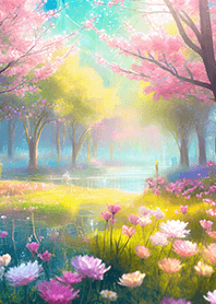 Beautiful real scenery(Spring-837)