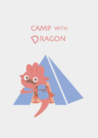 CAMP WITH RED DRAGON #pop