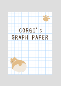 CORGI's GRAPH PAPER/GREY