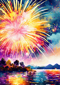 Beautiful Fireworks Theme#273