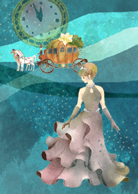 Cinderella (bluish color)