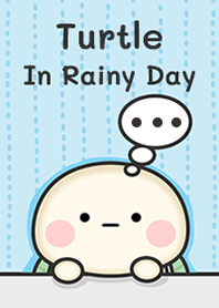 Turtle in Rainy Day!