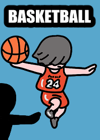 Basketball dunk 001 redblue
