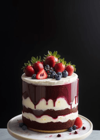 Strawberry chocolate cake 399DCe