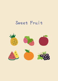 Sweet and colorful fruit