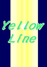 Color Wall Series "Yellow Line No.7"