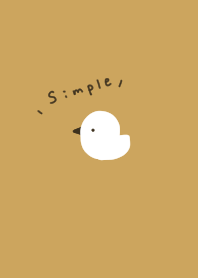 Dull yellow and duck.