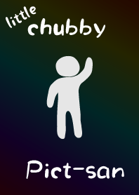 little chubby pict-san (dark color) ver.