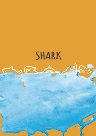 Orange : Shark & Wave Theme