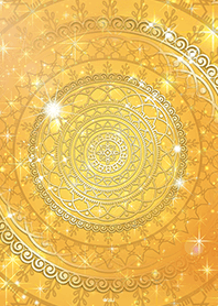 全運気上昇★煌めく金の曼荼羅