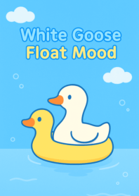 White Goose Float Mood