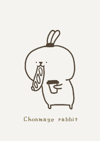 Chonmage rabbit