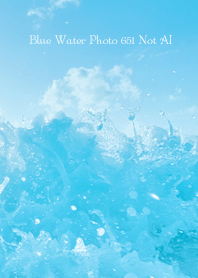 Blue Water Photo 651 Not AI