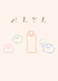 moni penguin dull color