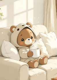 Cute Bear and Coffee Break V.1