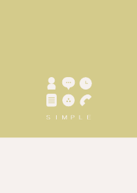 シンプル（beige green))V.188