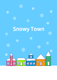 Snowy Town. 2
