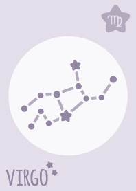 Virgo Sign'Purple'