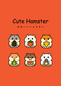 Hamster's Daily Life(sunset orange)