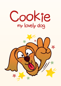 my lovely dog : Cookie