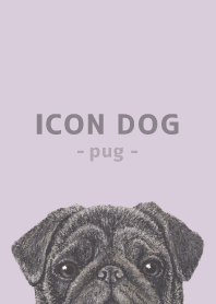 ICON DOG - Pug - PASTEL PL/03
