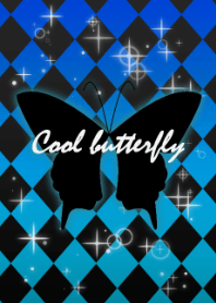 Cool butterfly -Blue sky-