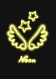 Neon color vol.04 Yellow feather