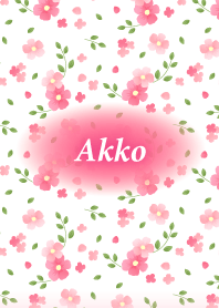 あっこ専用♪Flower-pinkピンクの花柄