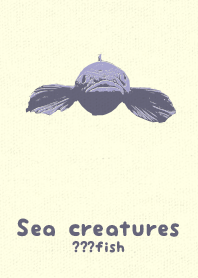 Sea crt ?fish Pale ochid