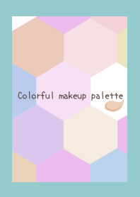 Colorful makeup palette/DUSTY MINT GREEN