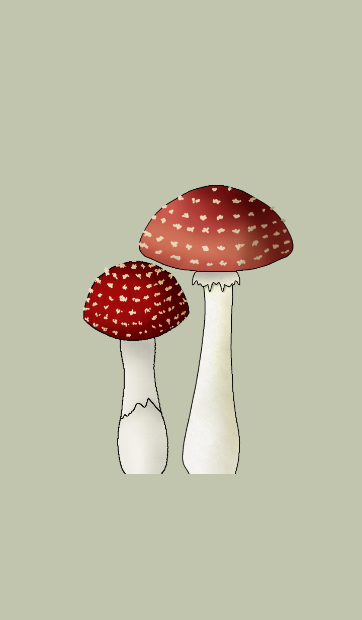 Many mushrooms