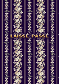 LAISSE PASSE -Flower Stripe-