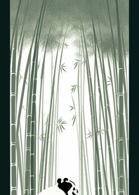 Bamboo Forest Panda Tiger zm74