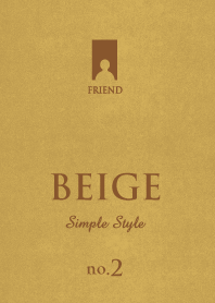 Simple Style -BEIGE- no.2