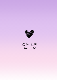 Pink purple gradation.