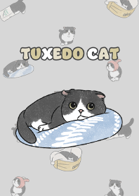 tuxedocat5 - light grey