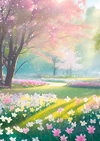 Beautiful real scenery(Spring-795)