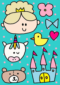 (Happy princess mint dot)