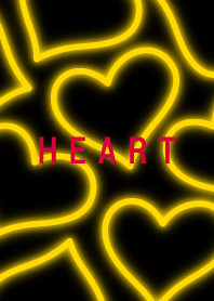 Neon Heart is Full Yellow 20