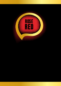 Rose Red Gold Black Theme