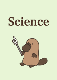 Theme of Science <Biology Platypus>